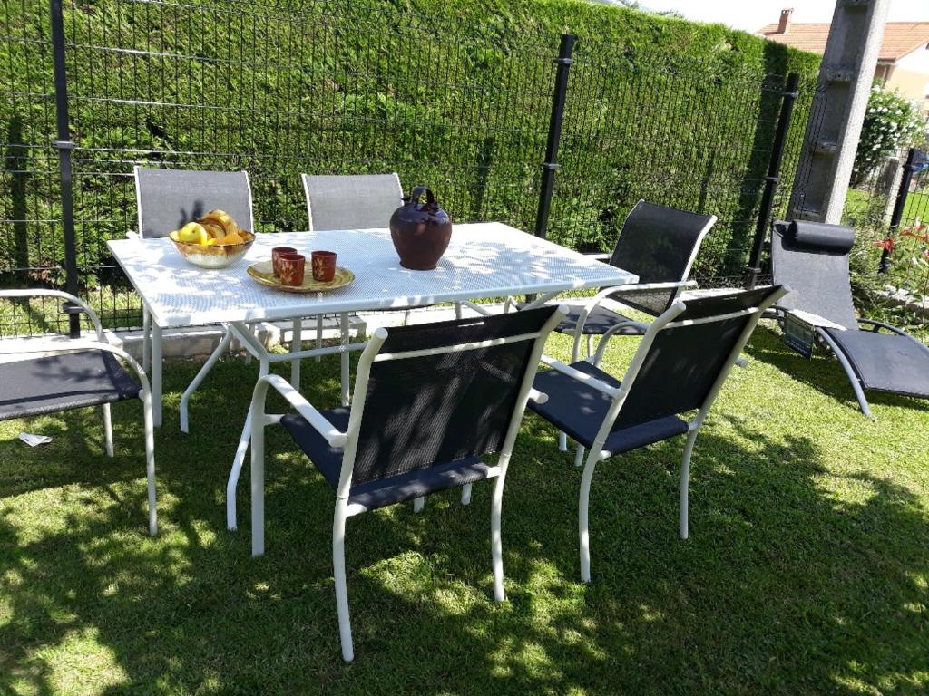 Zahrada ubytování Casa Pili
