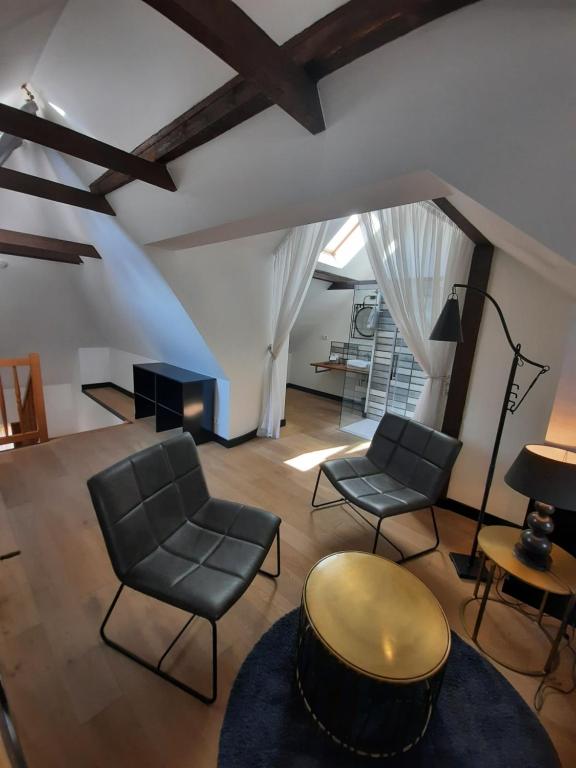 Posezení v ubytování Antik Hotel Prague