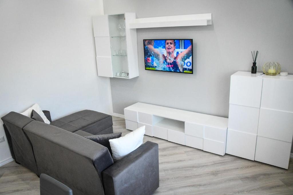 TV a/nebo společenská místnost v ubytování M&M’s Home
