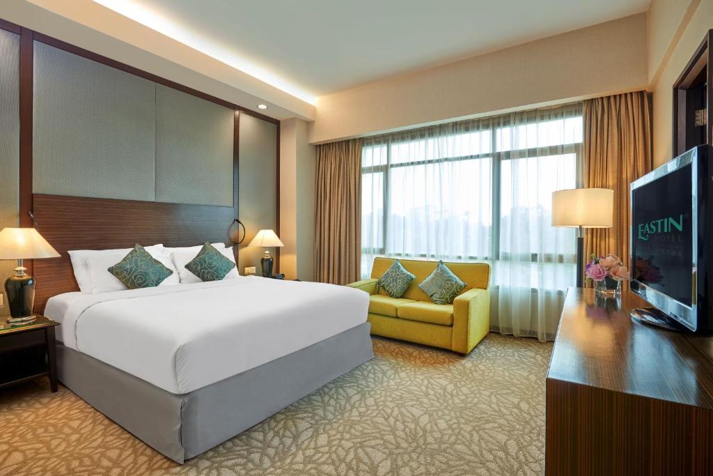 TV a/nebo společenská místnost v ubytování Eastin Hotel Kuala Lumpur
