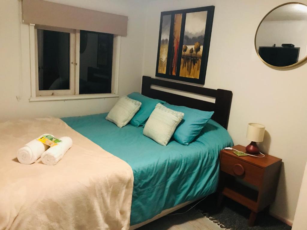 Postel nebo postele na pokoji v ubytování Hostel Isla del Rey