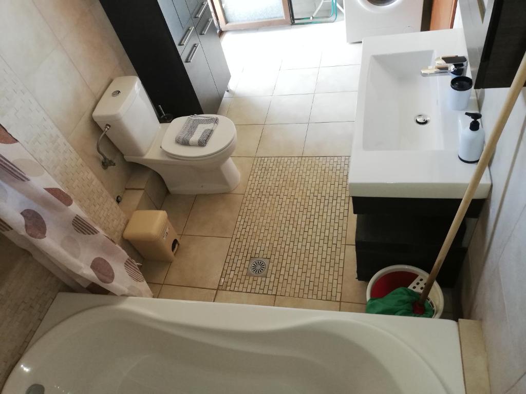 Koupelna v ubytování Villa Elva