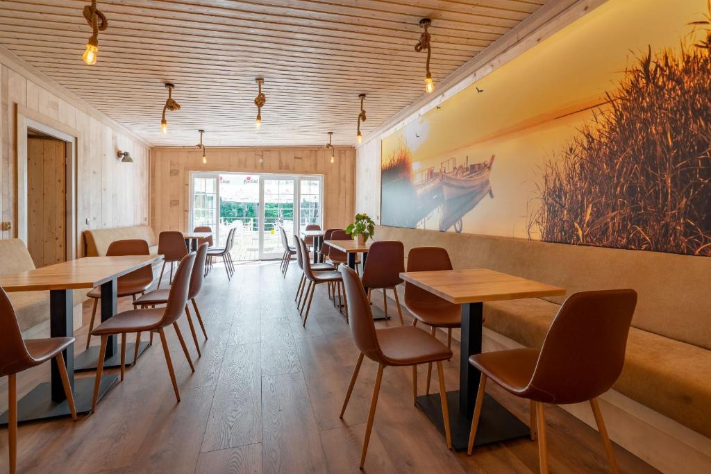 Posezení v ubytování Apartamenty Leśna Przystań