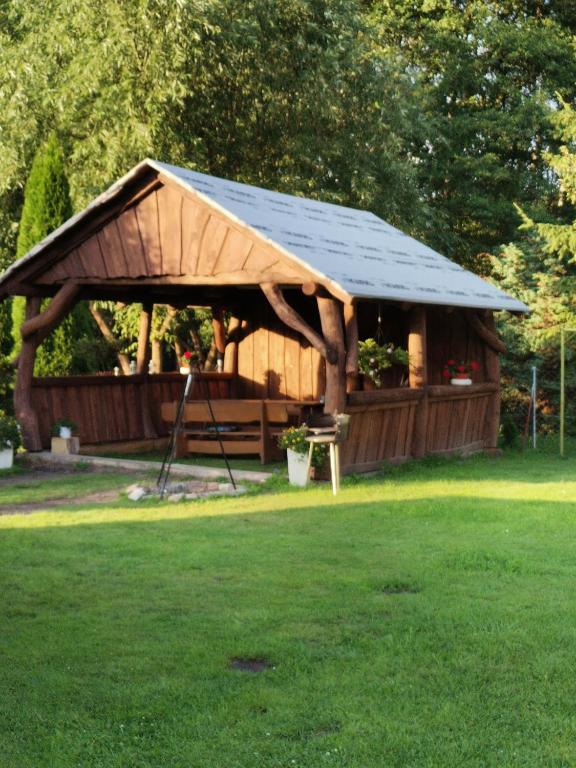 Vonkajšia záhrada v ubytovaní Agroturystyka Swojska Chata