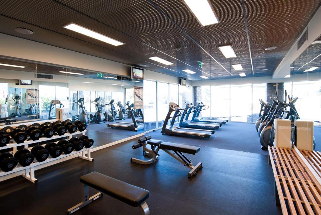 Fitness centrum a/nebo fitness zařízení v ubytování Wyndham Resort Torquay