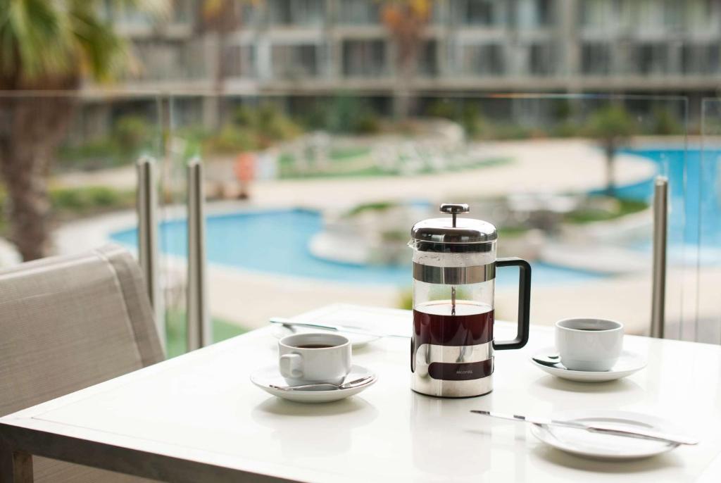 Bazén v ubytování Wyndham Resort Torquay nebo v jeho okolí