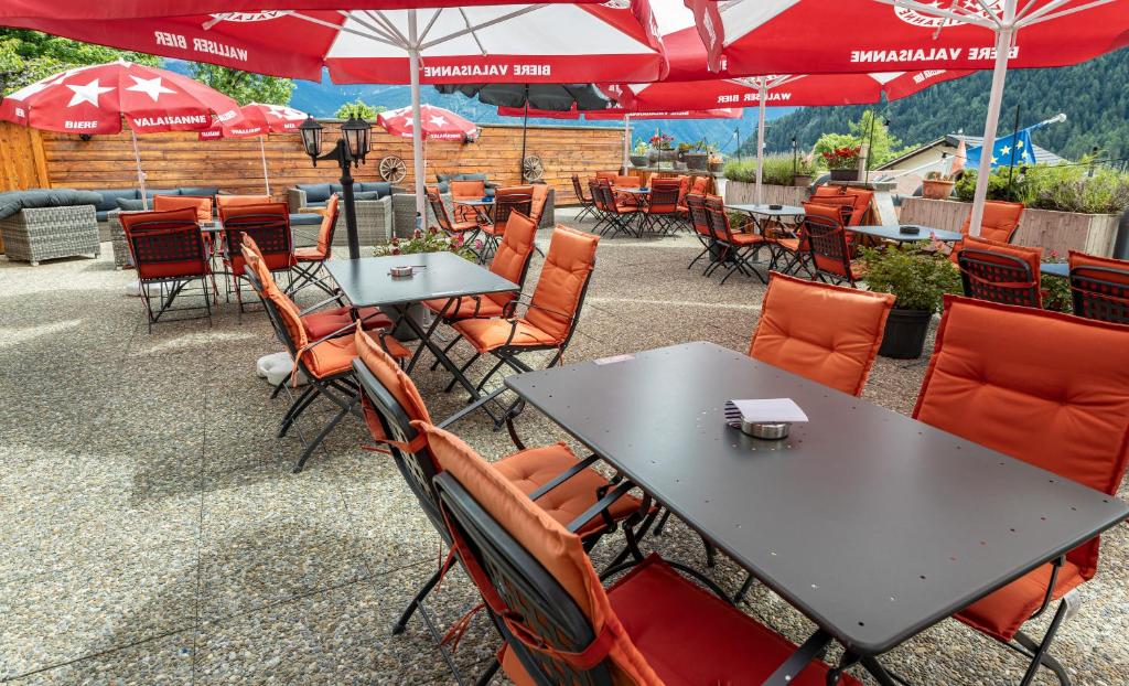 Restaurace v ubytování Le Vieux Valais