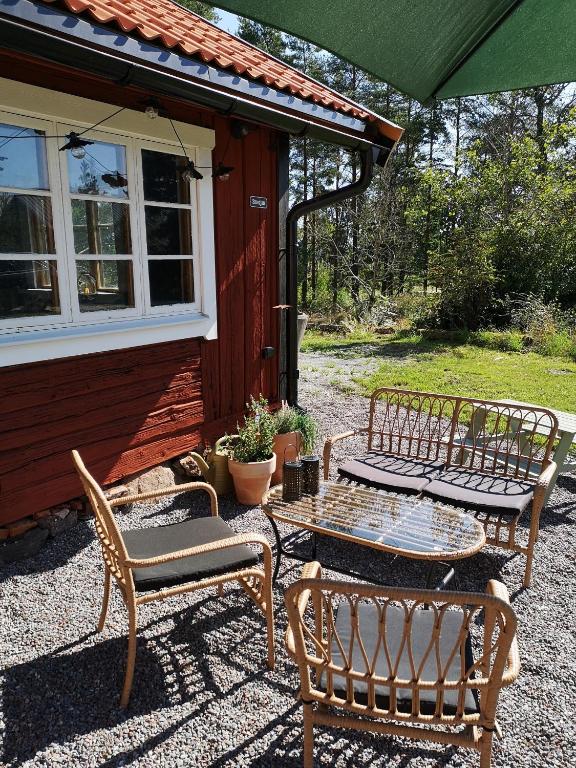Zahrada ubytování Smedjan cottage
