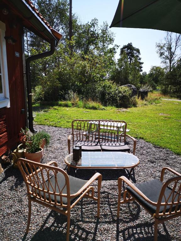 Zahrada ubytování Smedjan cottage