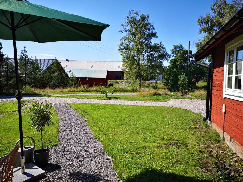 Zahrada ubytování Smedjan cottage