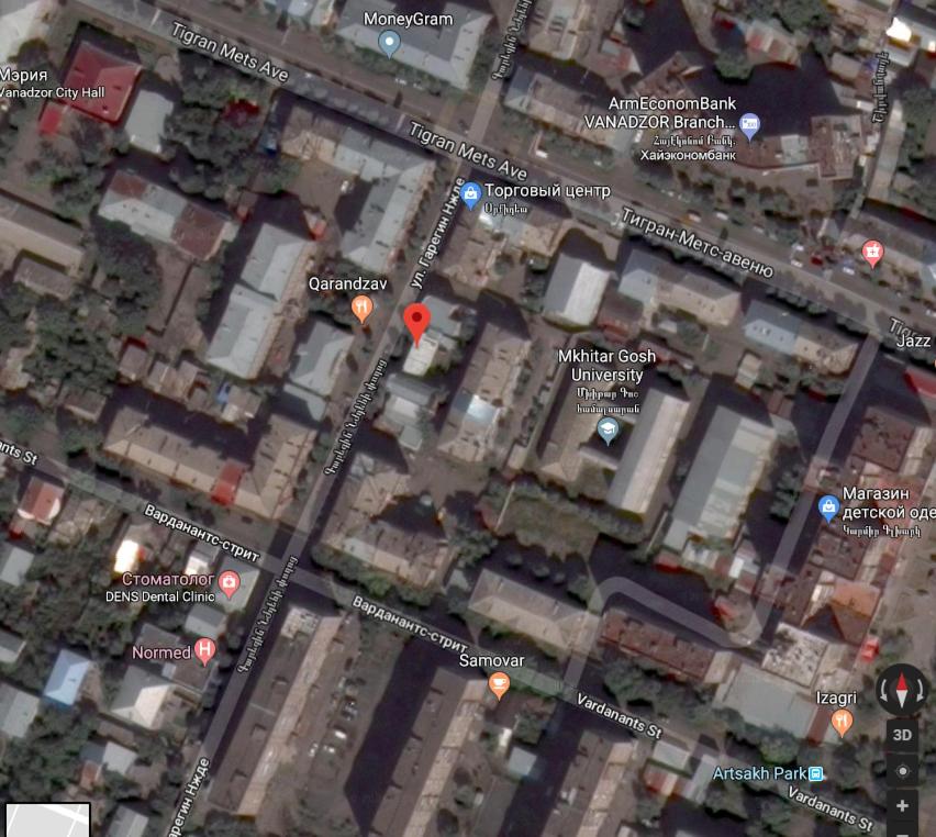 Okolí hostelu