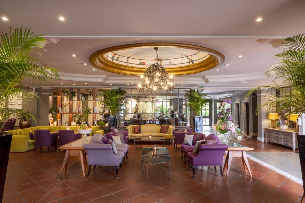 Posezení v ubytování Giardino Ascona
