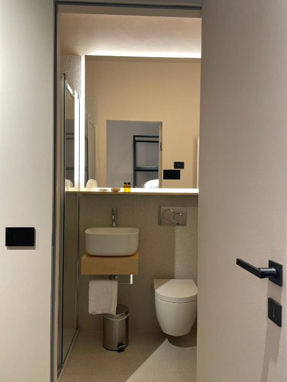 Koupelna v ubytování Elide Design Hotel