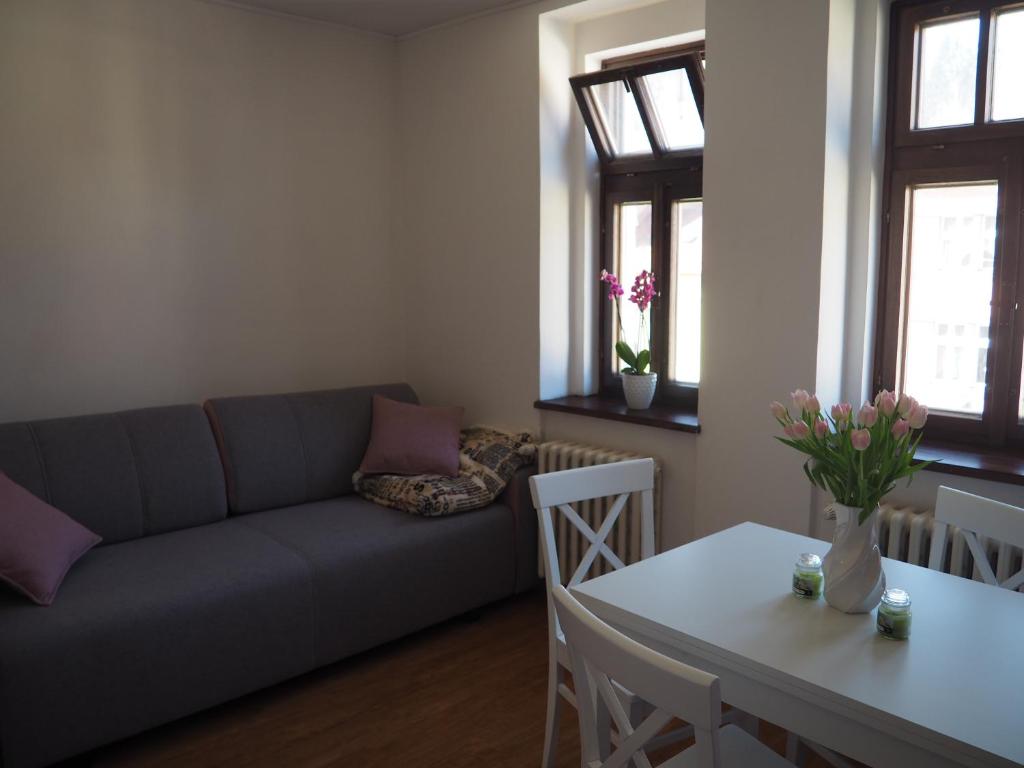 Posezení v ubytování Apartmány Nejdek