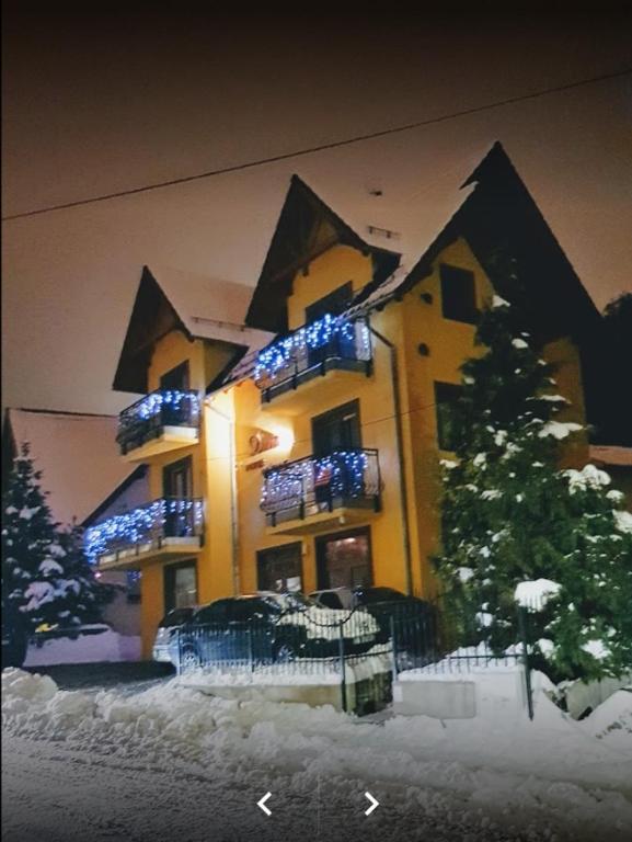 DARIA pokoje gościnne v zime