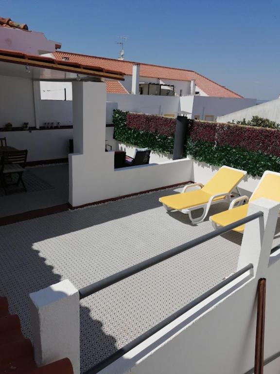 Balkón nebo terasa v ubytování Beja Garden apartamento com terraço privado