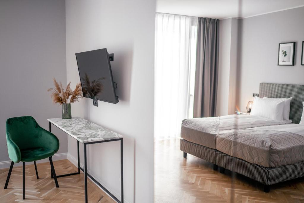 Hermanns Hotel & Spa Sibiu - Верхняя комната близнеца