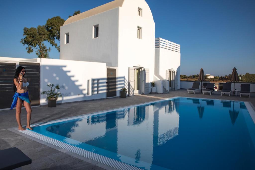 Basen w obiekcie Petra Aqua Villa lub w pobliżu