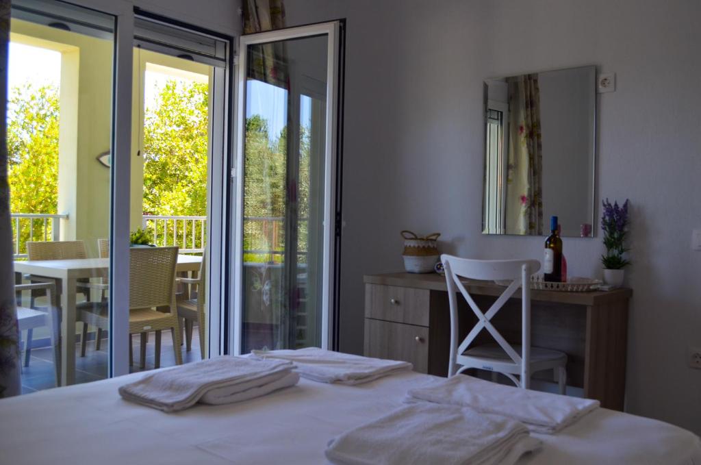 Postel nebo postele na pokoji v ubytování Villa Bloom