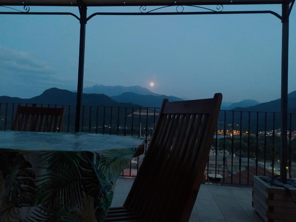 Nespecifikovaný výhled na hory nebo výhled na hory při pohledu z bed and breakfast
