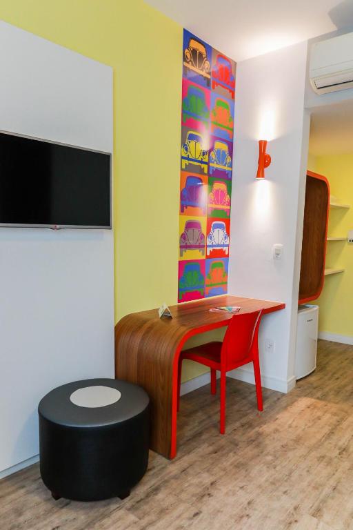Ibis Styles Balneário Camboriú - 1 Quadra do Mar - 标准双公寓