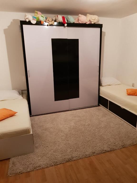 Postel nebo postele na pokoji v ubytování FARAON pn 3