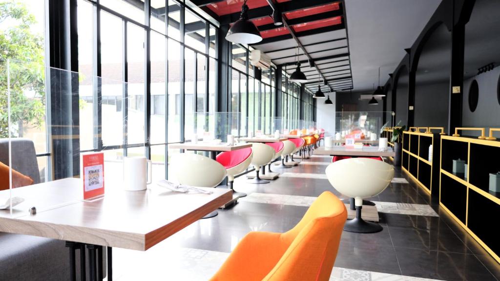 Posezení v ubytování Moritz Hotel RSAB Harapan Kita