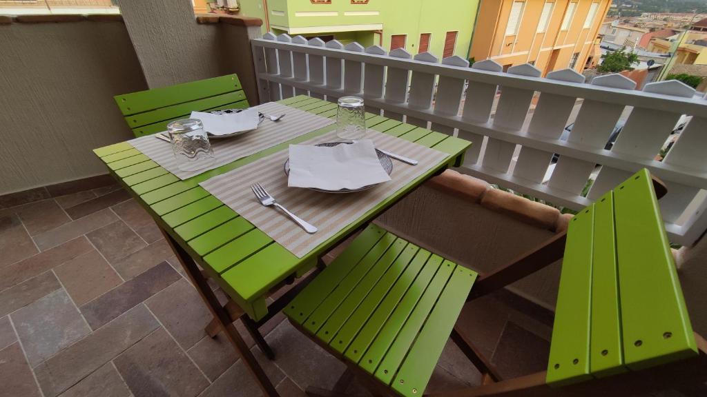 Balkón nebo terasa v ubytování B&B Va' Pensiero