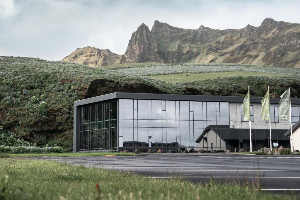 Üldine mäevaade või majutusasutusest Hotel Vík í Mýrdal pildistatud vaade
