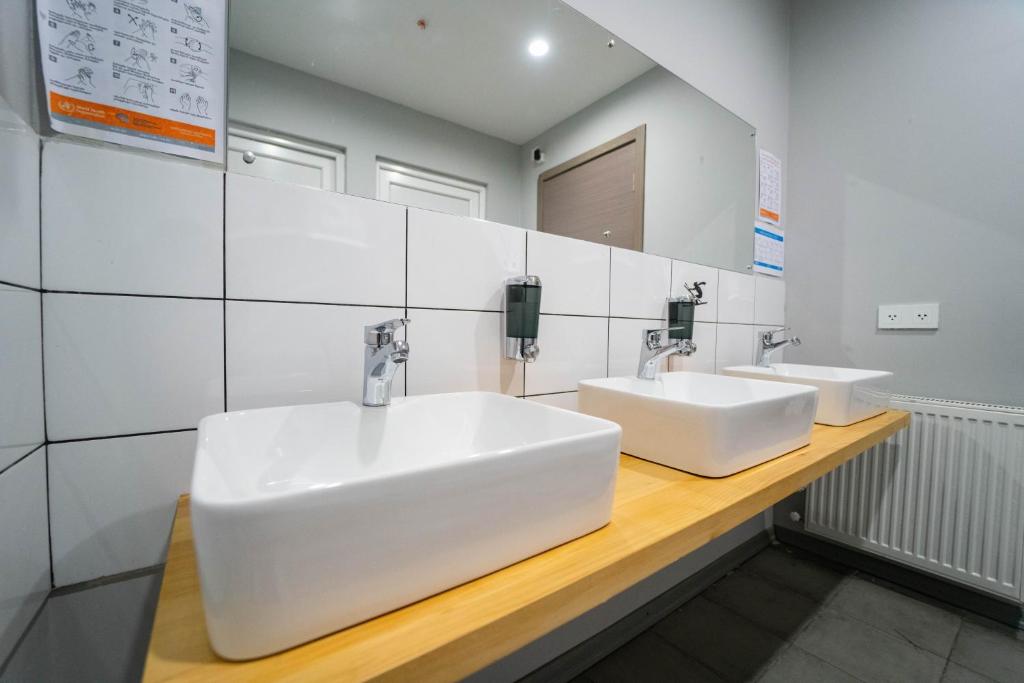 Koupelna v ubytování Lahili Boutique Hotel