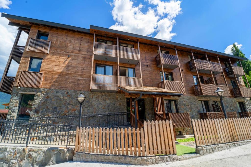 Budova, kde se hotel nachází