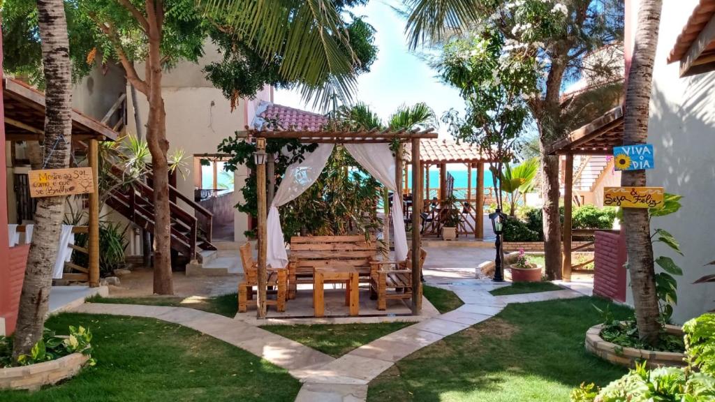 Zahrada ubytování Pousada Nova Oasis do Rei