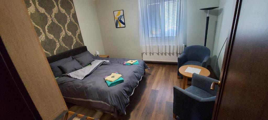 Posezení v ubytování Villa VértesKacsa