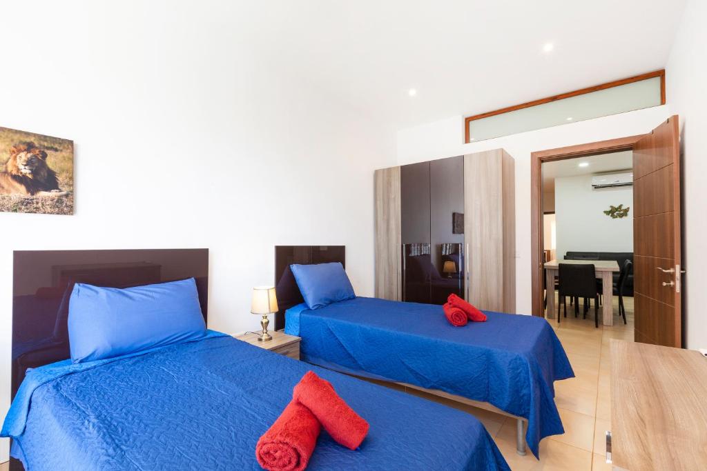 Cama o camas de una habitación en PC3- Centrally Located Apt-Close to University