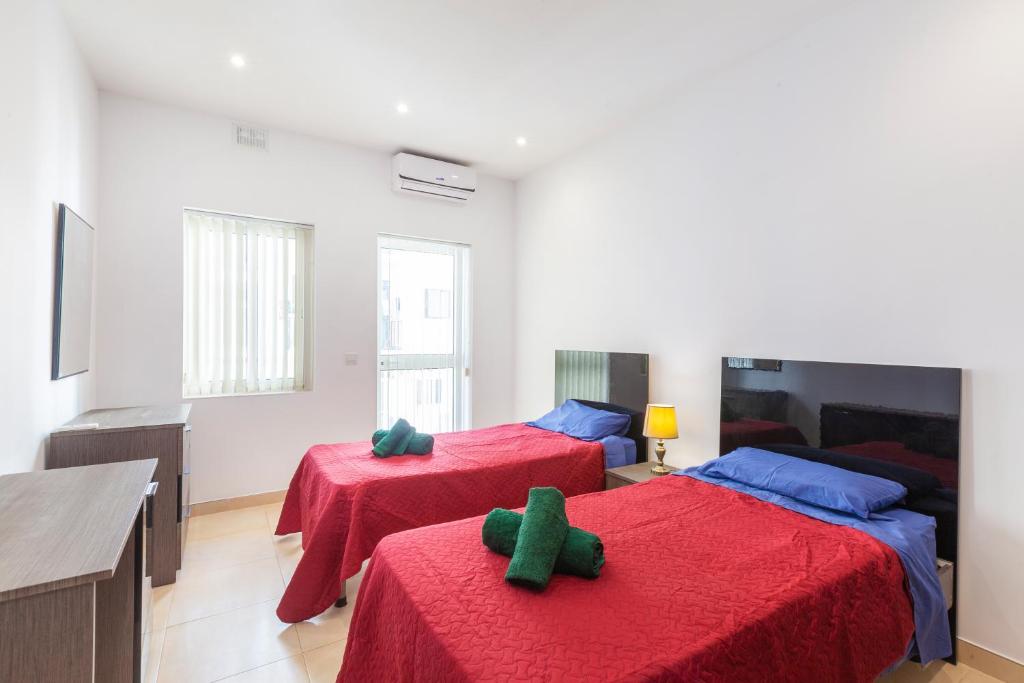 Cama o camas de una habitación en PC3- Centrally Located Apt-Close to University