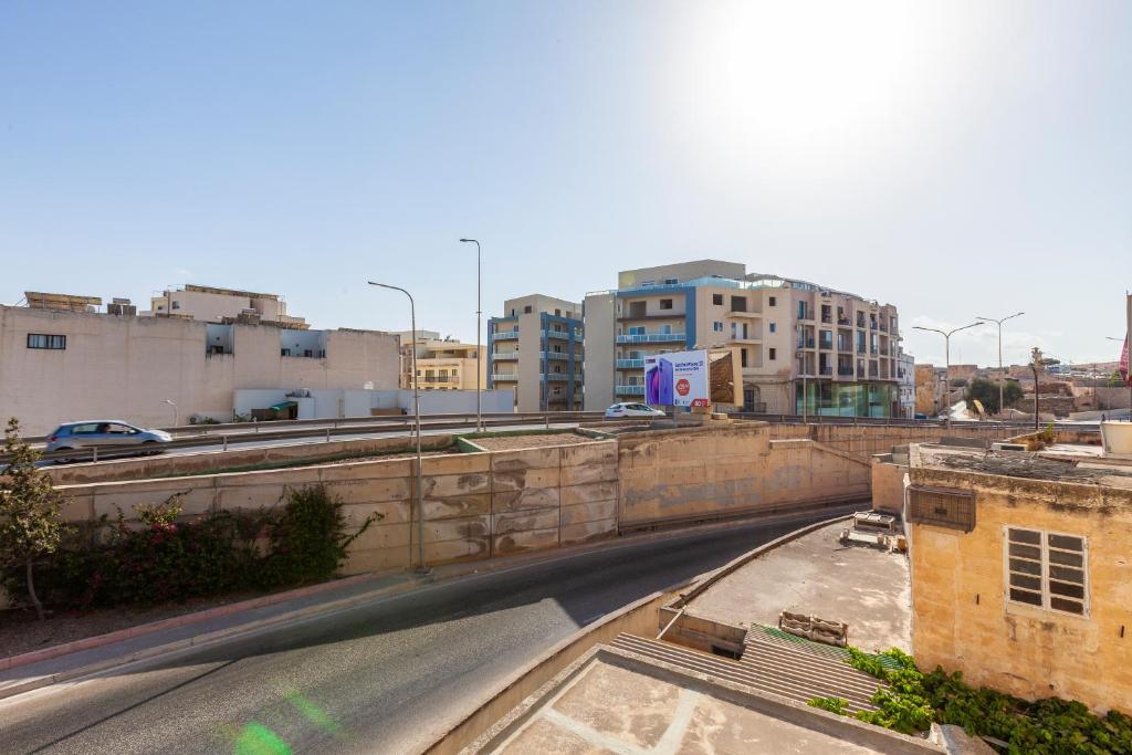 Vista general de Msida o vista desde el apartamento
