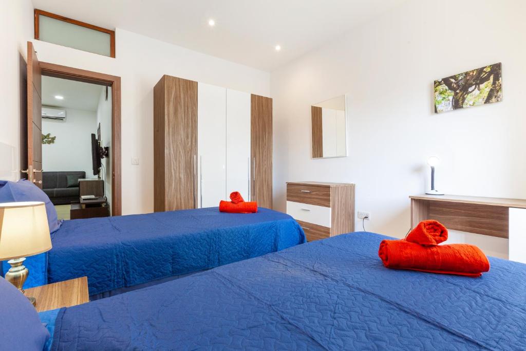 Cama o camas de una habitación en PC3- Centrally Located Apt-Close to University