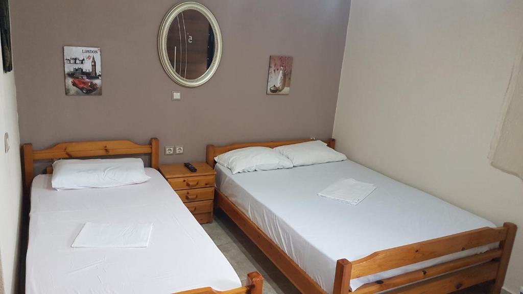 A bed or beds in a room at Villa RELAX
