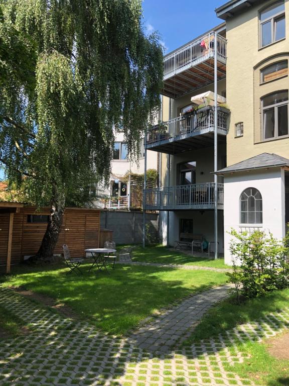 Budova, kde se apartmán nachází