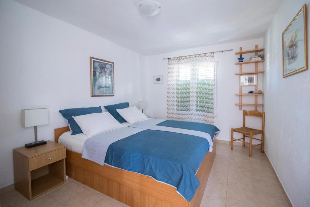 Postel nebo postele na pokoji v ubytování House JANA