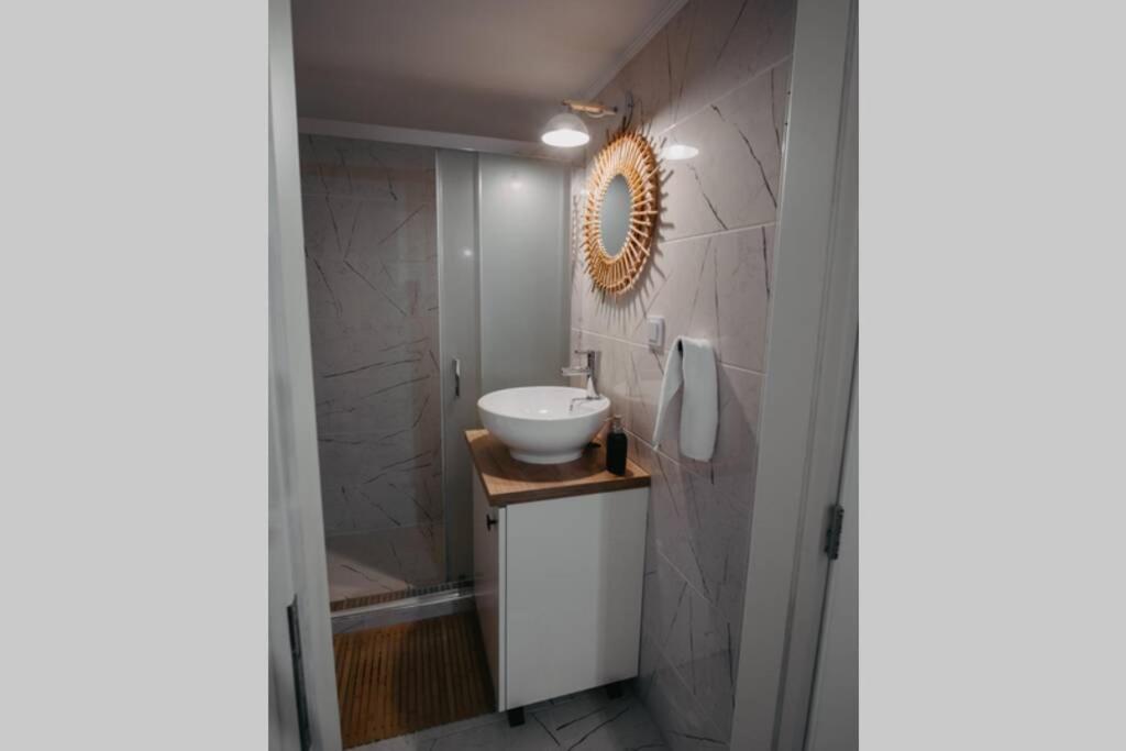 Koupelna v ubytování Luxury Central Studio