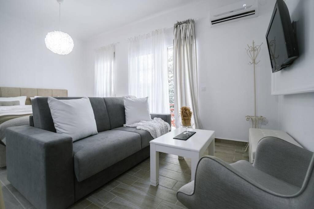 Posezení v ubytování Luxury Central Studio