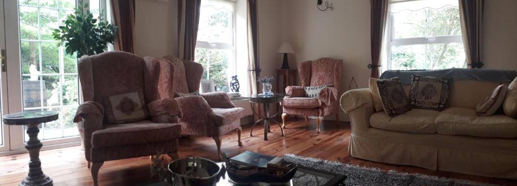 Posezení v ubytování Newlands Lodge