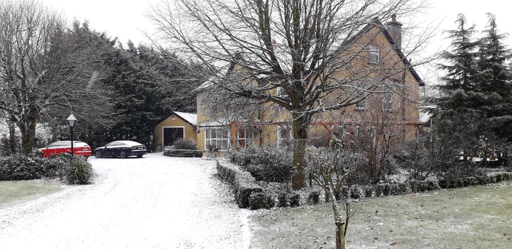 Newlands Lodge v zimě