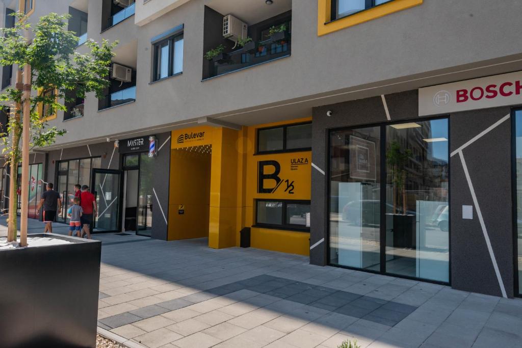 Budova, kde se apartmán nachází