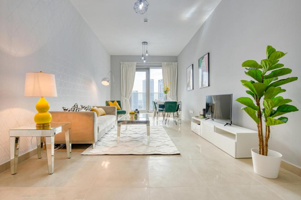 Two Bedroom Apartment in Sparkle Tower 1, Dubai Marina by Deluxe