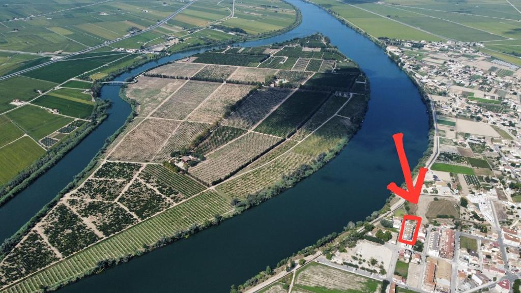 Výhľad na rieku v blízkosti apartmánu