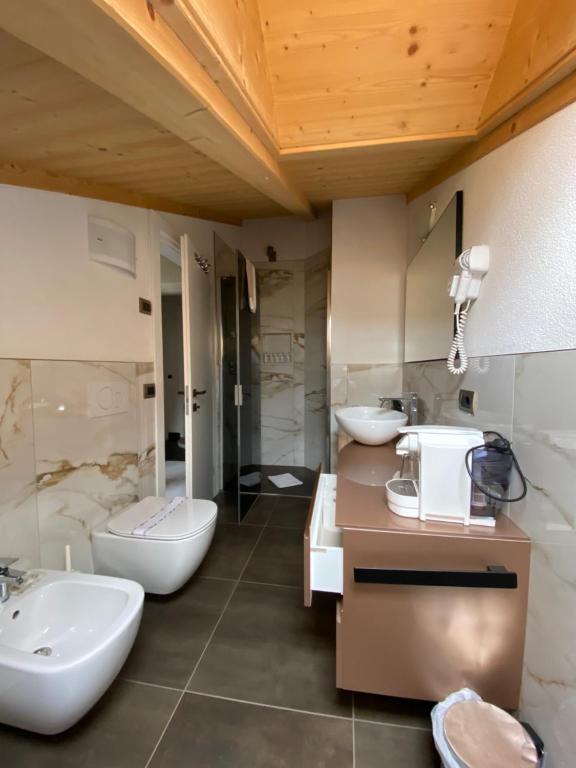 Koupelna v ubytování Villa Claudia