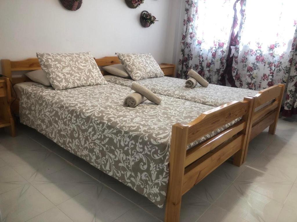 Posteľ alebo postele v izbe v ubytovaní Seablue Relaxing Holiday Apartment