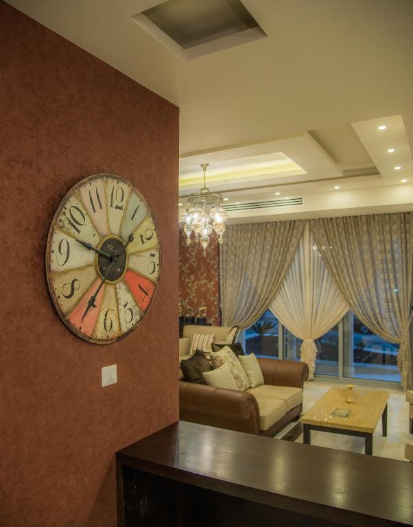 Posezení v ubytování Shams Alweibdeh Hotel Apartments